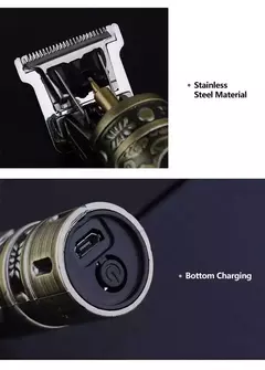 T9 Original Máquina de Corte de Cabelo Masculina Conjunto, Aparador De Barba, Barbeador Elétrico, Lence Pro, Barbeiro, Jaquetas, Áreas Sensíveis, Masculino - loja online