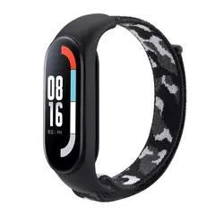 Correia de nylon para Xiaomi Mi Band, pulseira esportiva confortável, pulseira para Mi Band 7, 6, 5, 4, 3 na internet