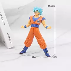Imagem do 18 cm son goku super saiyan figura anime dragon ball goku dbz figura de ação brinquedos modelo presentes estatuetas colecionáveis para crianças