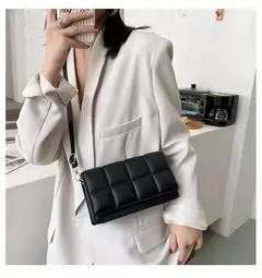 Pequena bolsa de couro PU para mulheres, bolsa crossbody, alça clássica, marca de moda, designer, tendência, feminina - loja online