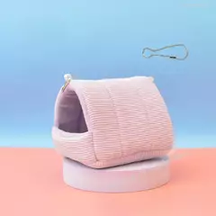 Gaiola de pássaro papagaio ninho de algodão engrossado inverno pássaro ninho de algodão pet mini casa rede gaiola cabana tenda cama pendurado caverna produto para animais de estimação - loja online