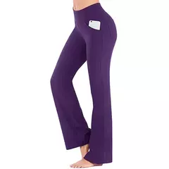 Ogilvy Mather-Calça de perna feminina, Palazzo Largo Assassino, Cintura alta, OL Ladies Calças longas de carreira, Sólido, Elegante, Feminina - comprar online