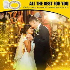 Bateria Powered String Fairy Lights com Bateria, Fio De Cobre De Prata, Decorações De Festa De Casamento, Decoração De Natal, Pacote De 20 - loja online