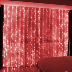 Festoon LED Light Curtain para decoração de casa, luzes de fadas, guirlanda para quarto, ano novo, casamento, decorações de Natal