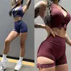 Conjunto de esportes ioga para mulheres, calções de ciclismo, sutiã, leggings de ginástica, calça de treino, roupa fitness, roupa esportiva, 1 pc, 2pcs, 2024