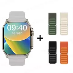 Relógio Inteligente 9 para Homens e Mulheres, Chamada BT, NFC, Sempre em Exibição, Temperatura Corporal, Fitness, Série 8, Apple, Android, 2022