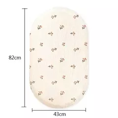 Ultra macio cabido folha do bebê, Universal Fit para Berços, berço, escadas, oval, almofada retangular, colchão, colchão, colchão