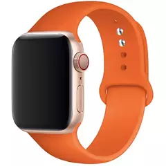 Imagem do Pulseira de Silicone para Apple Watch, Pulseira Esportiva, iWatch Series 8, 7, 6