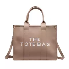 Sacola designer de luxo para mulheres, bolsas de ombro carta, bolsas compradoras PU macias, embreagem crossbody, marca - loja online