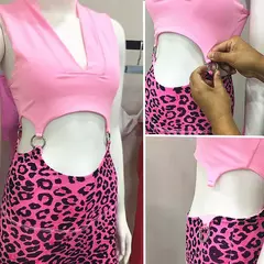 Macacões Scrunch Pant Leopard One Piece para mulheres, sutiã esportivo separado, legging de treino Bodycon, ginástica fitness, roupas ativas, 2021 na internet