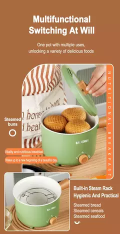 Panela Elétrica Multi Fogões, Panela antiaderente, Fogão de arroz quente, Eletrodomésticos, 220V, 110V na internet