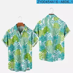 Moda masculina verão t-shirts havaiano impressão 3d aconchegante casual um botão camisas de manga curta praia camisas de grandes dimensões na internet