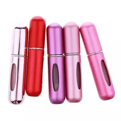 10 pçs/lote 5ml mini garrafa de perfume recarregável com bomba de perfume spra - comprar online