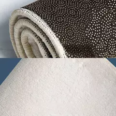Imagem do Tapete antiderrapante absorvente de água, tapete de imitação de caxemira, banheiro, cozinha, quarto, casa, high-end, in estilo