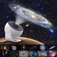 Projetor Starry Sky Night Light, projetor Galaxy planetário para quarto, projetor Aurora para crianças e adultos, 13 em 1 - comprar online