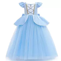 Rapunzel vestido para meninas cinderela belle vestir-se fantasia crianças aniversário princesa traje crianças roupas de festa de halloween 3-10y na internet