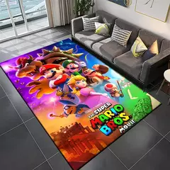Imagem do Tapete de Super Mario Bros Movie Game Area, Tapete antiderrapante, Tapete para casa, Sala de estar, Quarto, Sofá, Capacho, Decoração da cozinha, 15 tamanhos