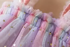 Vestido Borboleta 3D para Bebé Menina, Roupa Infantil, Festa de Aniversário, Vestidos Luxuosos Elegantes, Roupas Doce Verão, Novo, 1-5Y