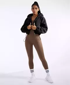 Macacões de uma peça femininos de manga comprida macacão esportivo roupas de ginástica alta elástica ciclismo musculação bodysuit feminino - comprar online