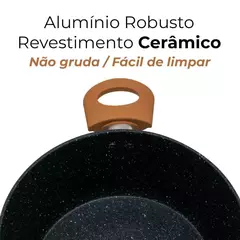 Conjunto de Panelas de Indução Antiaderente Cerâmica Viena Preto 5 Peças - Casambiente - comprar online