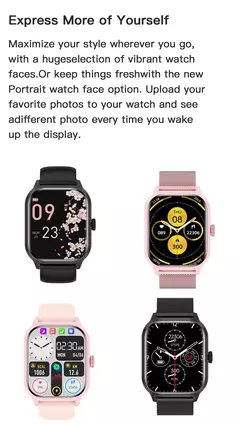 LEMFO LT10 Smartwatch para homens e mulheres Touch Dial Chamada Música Smartwatch Android iOS Rastreador de Fitness Relógios Esportivos 2024 - loja online