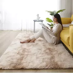 Tapete grande fofo para crianças, Tapete de pelúcia no quarto, tapete de veludo macio para crianças, decoração de sala de estar na internet