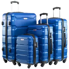 18'carry on mala de cabine, 22/26/30 polegada mala de viagem sobre rodas, rolamento conjunto de bagagem, mala trolley, alta capacidade - comprar online