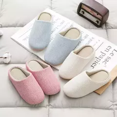 Chinelos macios antiderrapantes macios para homens e mulheres, apartamentos confortáveis para casais, sapatos de casa interior para casal - Wolf Magazine