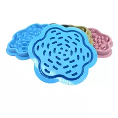 Imagem do Almofada de lambedor de silicone para animais de estimação, gato e cachorro, comida lenta, antiderrapante, tigela para animais de estimação cw2219 huan le yang guang