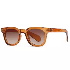 SHAUNA-Óculos Retro Quadrados Rebites para Homens e Mulheres, Óculos de Sol Verdes, UV400 Shades, Fashion - Wolf Magazine