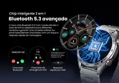 HAYLOU Solar 5 Chamada por Voz Smartwatch 1.58'' AMOLED Display 60Hz Smart Watch 24H Monitoramento de Saúde Smartwatch Esportivo para Homens - comprar online
