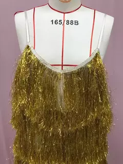 Imagem do Vestido feminino sem mangas com decote em v, vestido Amazon Wish, europeu e americano, além das fronteiras, tanque, nova moda, 2024