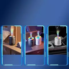 Mini umidificador de ar elétrico, USB, Difusor de Aroma, Purificador de Óleo Essencial, Névoa, Carro, Casa, Quarto, 180ml - loja online