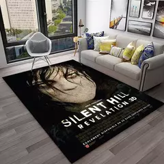 Silent Hill-Tapete antiderrapante para decoração de salas de jogos, tapete de na internet