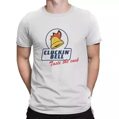 Grande roubo de automóvel gta criativo tshirt para homem cluckin sino san andreas poliéster t camisa personalizar roupas de presente streetwear - comprar online