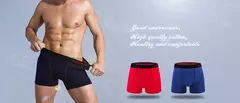 Imagem do Algodão Boxer Shorts Set masculino, Roupa Interior Masculina, Marcas de Cuecas, Calcinhas Sexy, Cuecas Família, 5Pcs