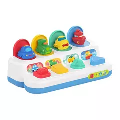 Atividade interativa Pop Up Toy para bebês, Child and Effect Toy, Jogos de desenvolvimento, Montessori, Educational Learning Toys - Wolf Magazine