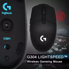 Imagem do Logitech-g304 mouse gamer sem fio, sensor hero 12k, 12000dpi, 6 botões programáveis, compatível com pc e macos