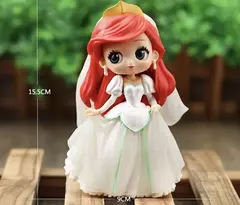 Imagem do Disney q posket jasmim princesa branca de neve belle ariel cinderela anna elsa mulan tinkerbell bolo topper presente das crianças