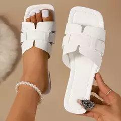 Sandálias femininas de praia ao ar livre, chinelos femininos, slides de design de marca, sapatos de luxo, verão, tendência, tamanho grande, 43, 2024 - comprar online