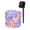 Lâmpada solar LED, luzes solares ao ar livre, guirlanda, luz de fada impermeável, decoração de Natal, festa de casamento, decoração de ano novo