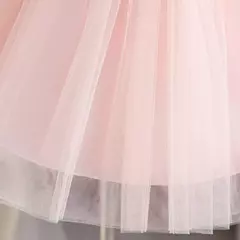 Vestidos de lantejoulas princesa feminina, vestido de batismo, festa de casamento infantil, Natal, vestido novo de luxo, 2022 - loja online