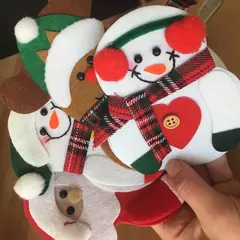 Natal Cutelaria Saco do bolso, faca, garfo, titulares de talheres, Dinner Table Ornamentos, Navidad Decorações, Natal Noel, 4 pcs, 8pcs - comprar online