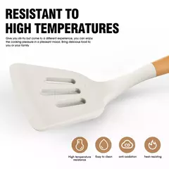 Utensílios De Cozinha De Silicone De Grau Alimentício, Cozinhando Conjunto De Utensílios De Cozinha, Panelas, Turner, Espátula, Colher De Medição, Prático, 14Pcs - loja online
