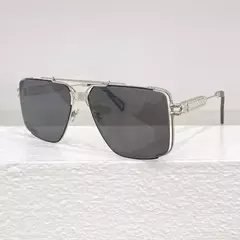 THE DAWN-Óculos De Sol De Luxo Masculino, Liga Marrom Dourada Preta, Design de Marca, Alta Qualidade, Moda Clássica, Pontes Duplas, UV400 na internet