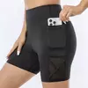 Shorts de ginástica para exercícios abdominais para mulheres, Europa e Estados Unidos, calças de ioga nuas nas nádegas, cintura alta, curto apertado, 2021