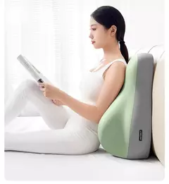 Travesseiro de cama ergonômico verde para travessas de estômago multifuncional amor travesseiro pescoço perna & suporte para costas com suporte para telefone relaxante na internet