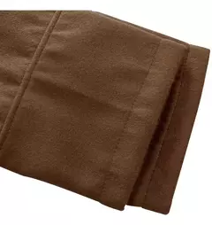 Jaqueta vintage de gola virada para baixo masculina, casacos longos, roupas casuais misturadas, lavável, simples, quente, Inverno, 2024 - loja online