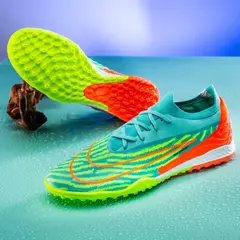 Anti Slip Wearable Resistente ao Desgaste Sapatos de Futebol, Spikes Especiais, Sapatos de Treinamento de Futebol ao Ar Livre para Jovens Adultos, AG, FT, Novo, Top Baixo, 2024 na internet