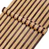 Adesivos de parede autoadesivos de PVC impermeável, rolo grande, decoração, fundo, mesa, armário, papel de parede, listras de madeira, 45cm